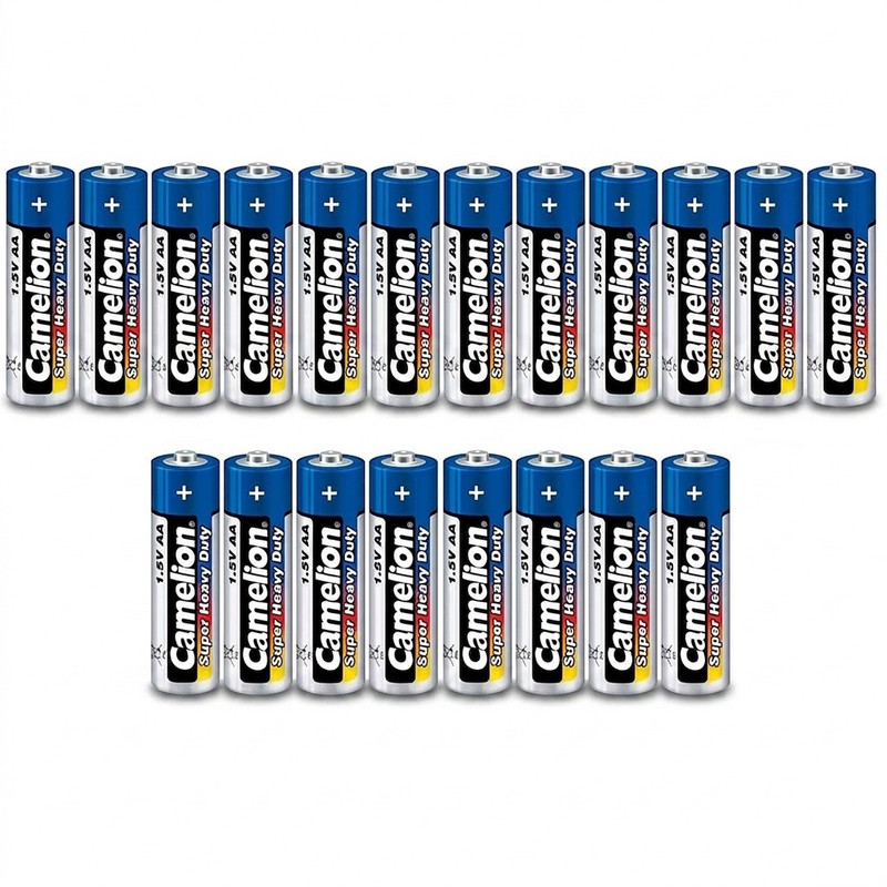 باتری قلمی کملیون مدل Super Heavy Duty بسته 20 عددی