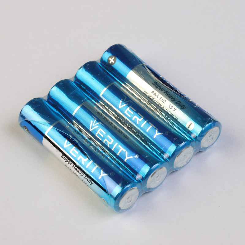 باتری نیم قلمی وریتی مدل Super Heavy Duty بسته هشت عددی