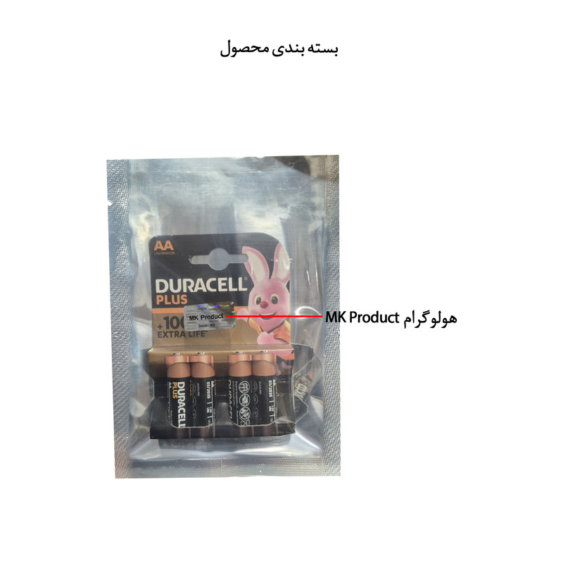 باتری قلمی دوراسل مدل LR6/MN1500 بسته 4 عددی