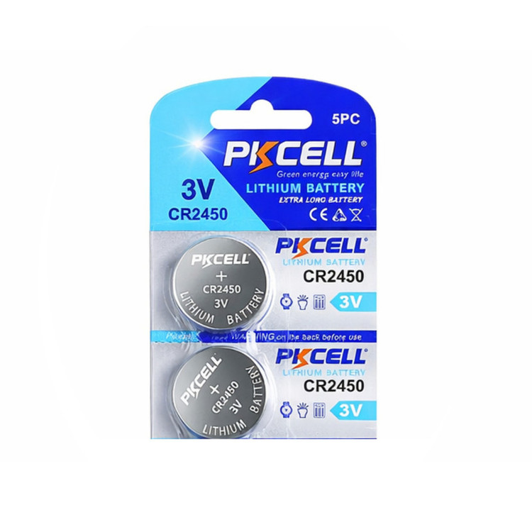 باتری سکه ای پیکی سل مدل CR2450 ولتاژ 3V مجموعه 2 عددی