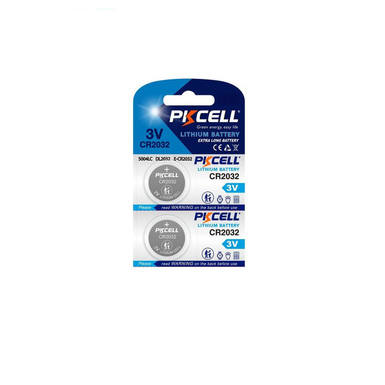 باتری سکه ای پیکی سل مدل CR2032 3V Lithium Manganese بسته 2 عددی
