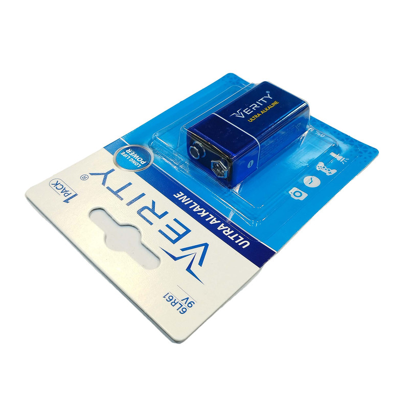 باتری کتابی وریتی مدل Ultra Alkaline بسته دو عددی