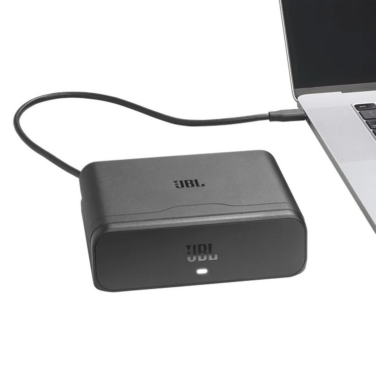 باتری لیتیومی قابل شارژ جی بی ال مدل JBLBATT600X2CHCASE ظرفیت 4584 میلیآمپرساعت بسته دو عددی به همراه شارژر