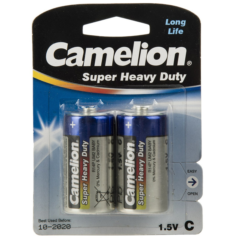 باتری C کملیون مدل Super Heavy Duty بسته 2 عددی