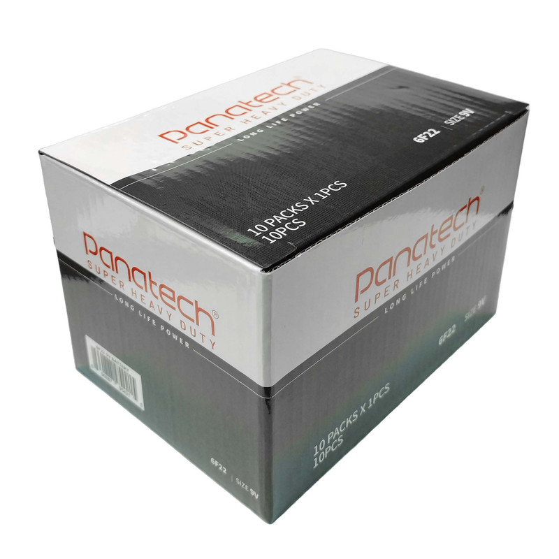 باتری کتابی پاناتک مدل Super Heavy Duty بسته 10 عددی