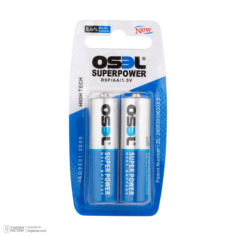 باتری قلمی اوسل مدل Super Power R6P بسته 20 عددی