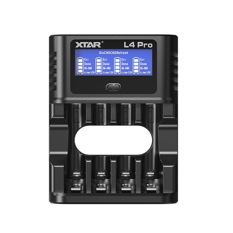 شارژر باتری 4 شیار اکستار مدل L4 PRO