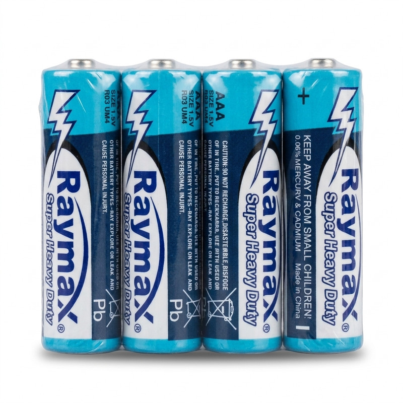باتری قلمی رایمکس مدل Super Heavy Duty بسته 4 عددی