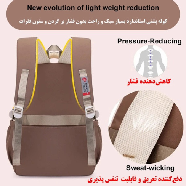 کوله پشتی مدرسه مدل XR کد 396