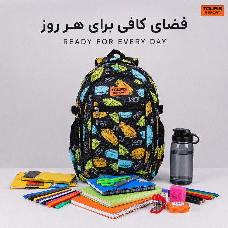 کوله پشتی توریث مدل MK-15040 به همراه جامدادی
