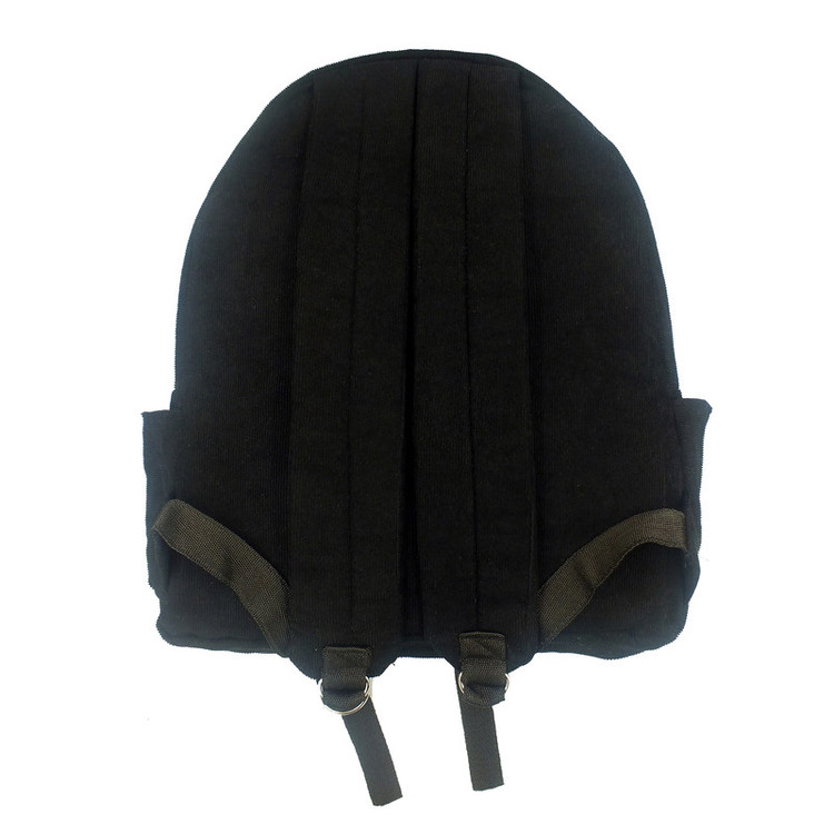 کوله پشتی مدل ساده مخمل کبریتی کد BK4400