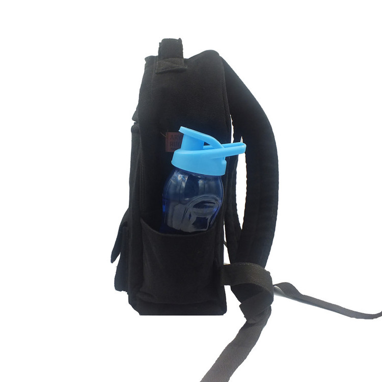 کوله پشتی مدل ساده مخمل کبریتی کد BK4400