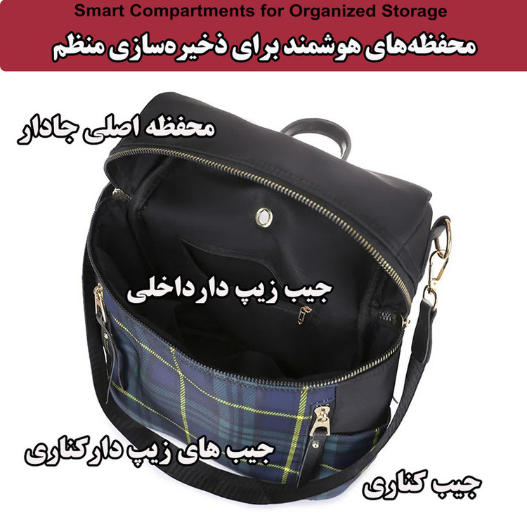 کوله پشتی مدرسه مدل GL-1345