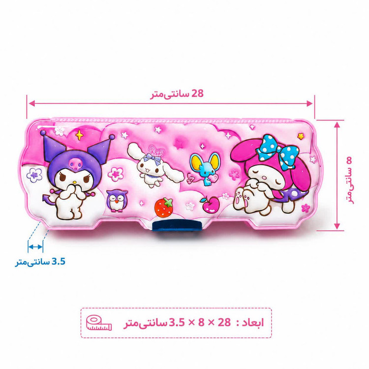 جامدادی مدل مگنتی طرح کرومی و ملودی