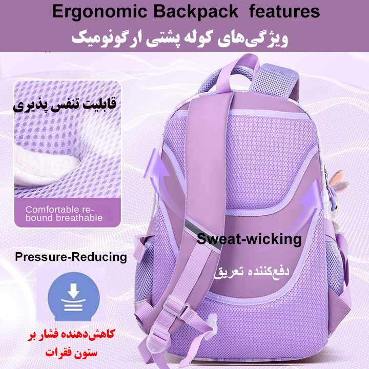 کوله پشتی مدرسه تونگدا مدل T2858
