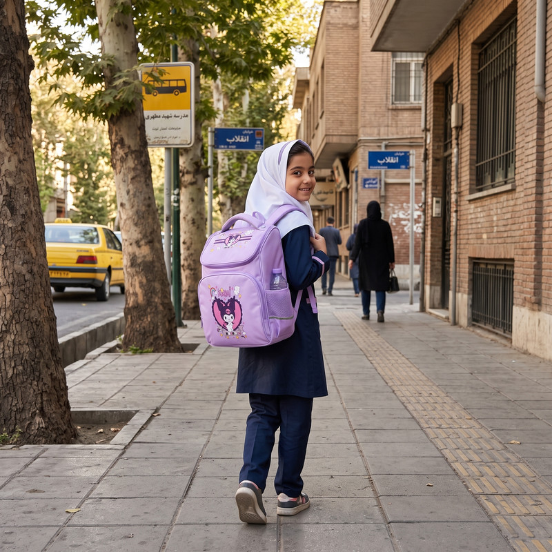 کوله پشتی مدرسه مدل bp011