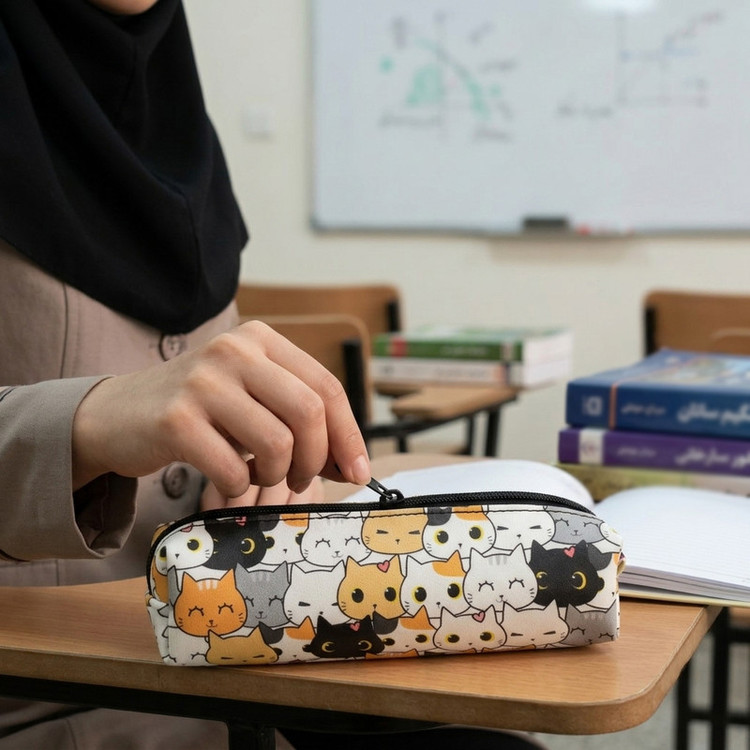 جامدادی مدل گربه پارتی