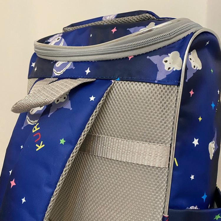 کوله پشتی مدرسه مدل صندوقی طرح کرومی San_k2