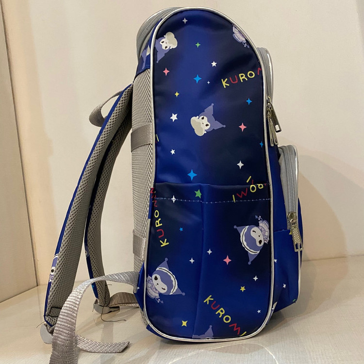 کوله پشتی مدرسه مدل صندوقی طرح کرومی San_k2