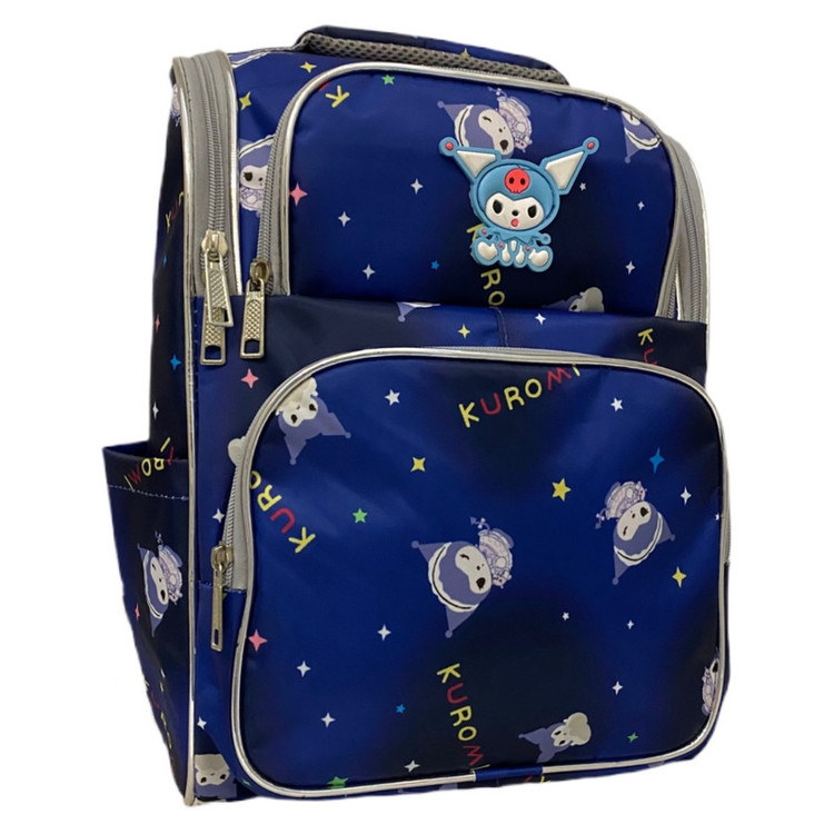 کوله پشتی مدرسه مدل صندوقی طرح کرومی San_k2