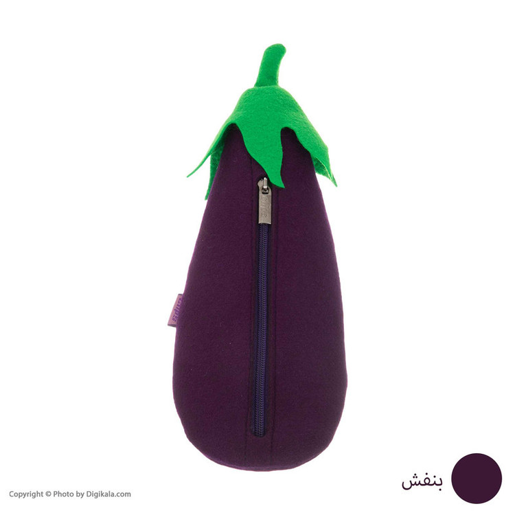 جامدادی کلیپس طرح بادمجان کد 0803