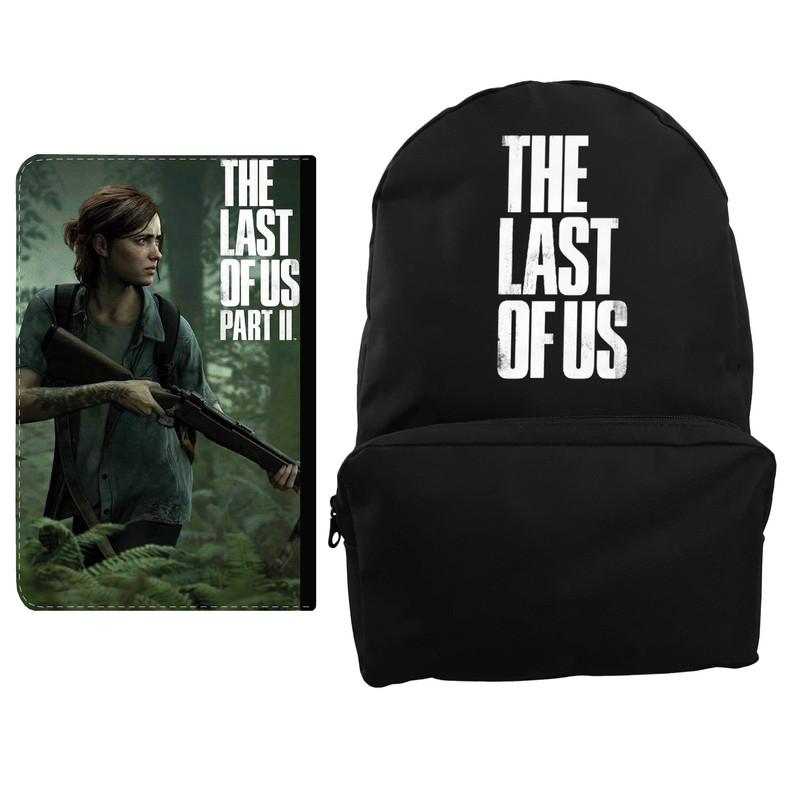 کوله پشتی طرح بازی last of us کد 291 به همراه کلاسور