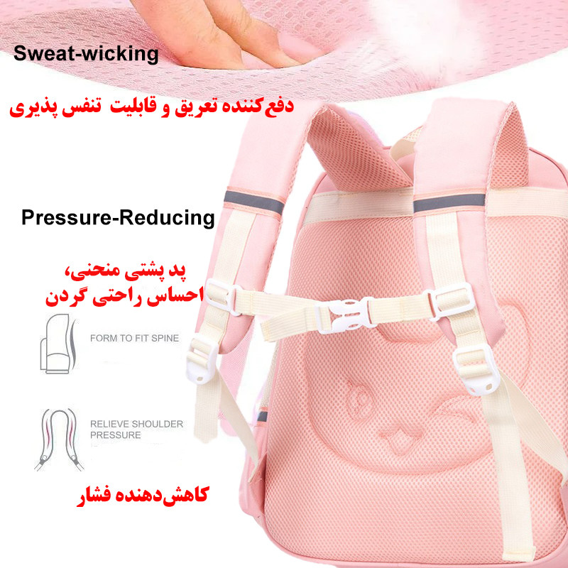 کوله پشتی مدرسه میو استار کد 5483