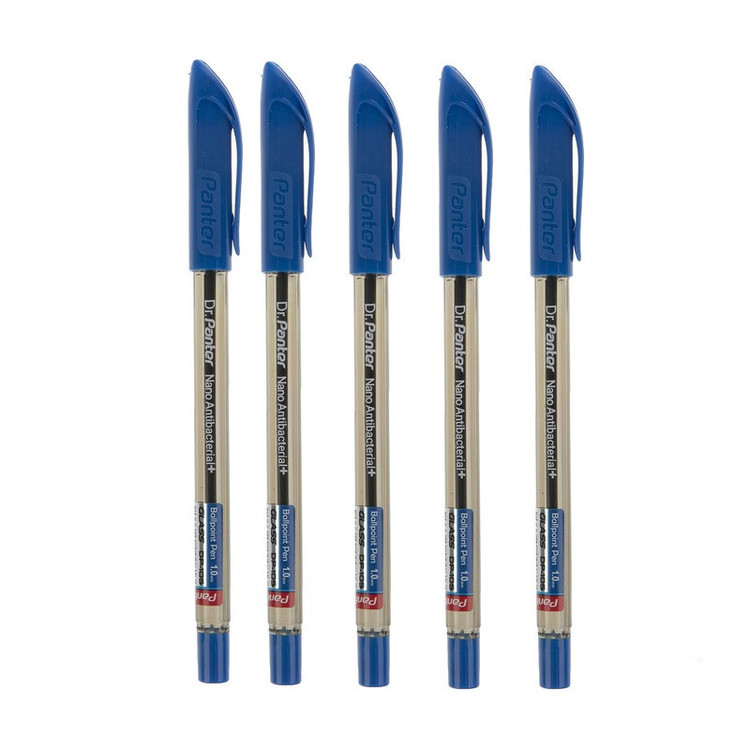 خودکار پنتر مدل فوق روان نانو باکتروپاد کد DP-105-1 بسته 5 عددی