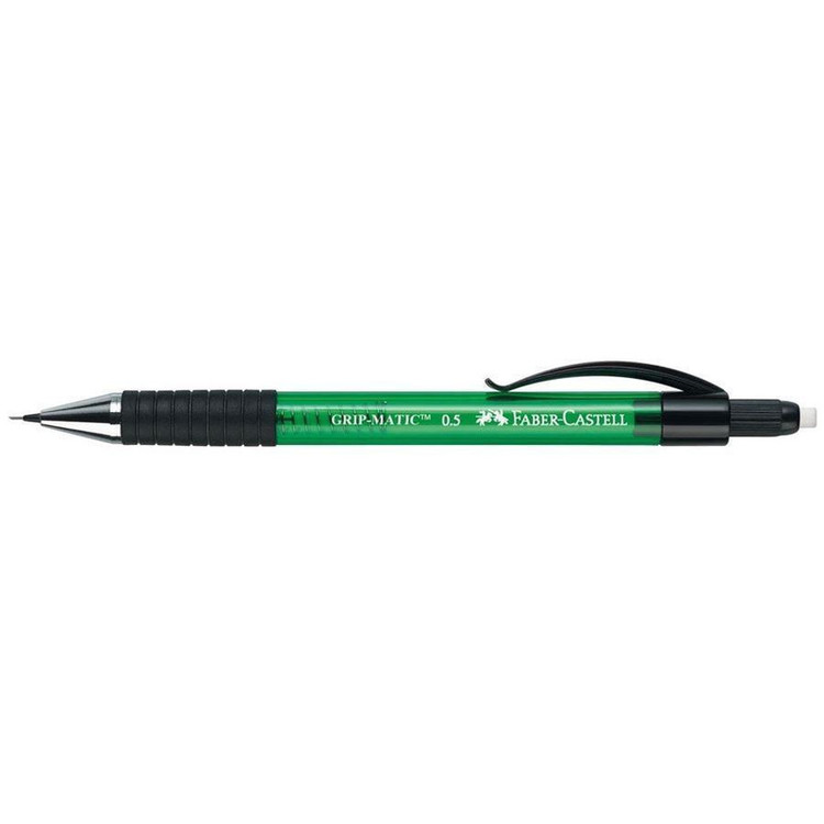 مداد نوکی 0.5 میلی متری فابر کاستل مدل آنتی شوک دار کد Grip Matic