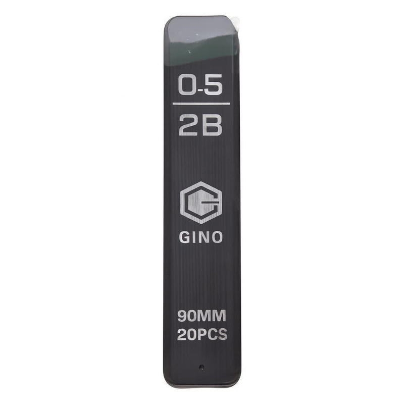 نوک مداد نوکی 0.5 میلی متری جینو مدل 90mm-2B-0.5