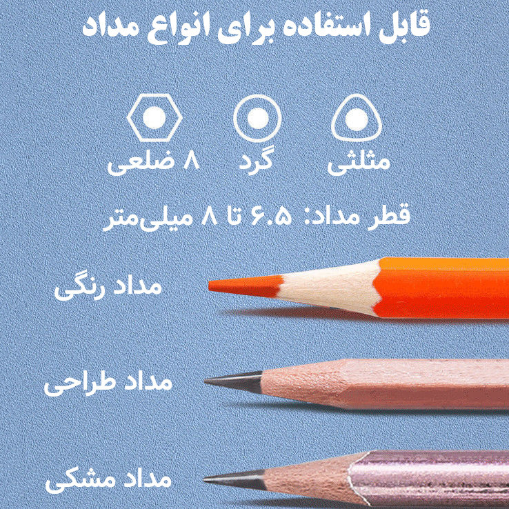 تراش رومیزی برقی دلی مدل 68670
