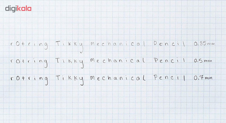 مداد نوکی 0.7 میلیمتری روترینگ مدل Tikky به همراه نوک 0.7 میلیمتری روترینگ
