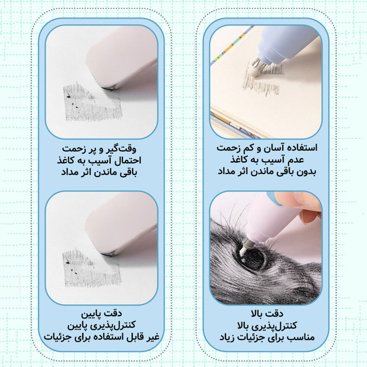 پاک کن برقی دلی مدل مخزن دار کد VA150
