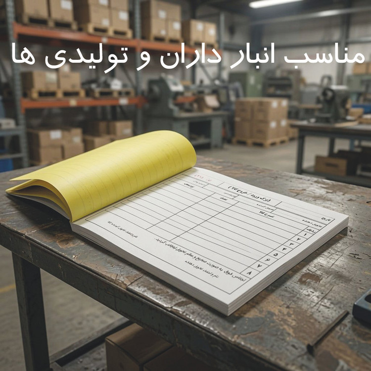 قبض رسید مدل ورود خروج کالا
