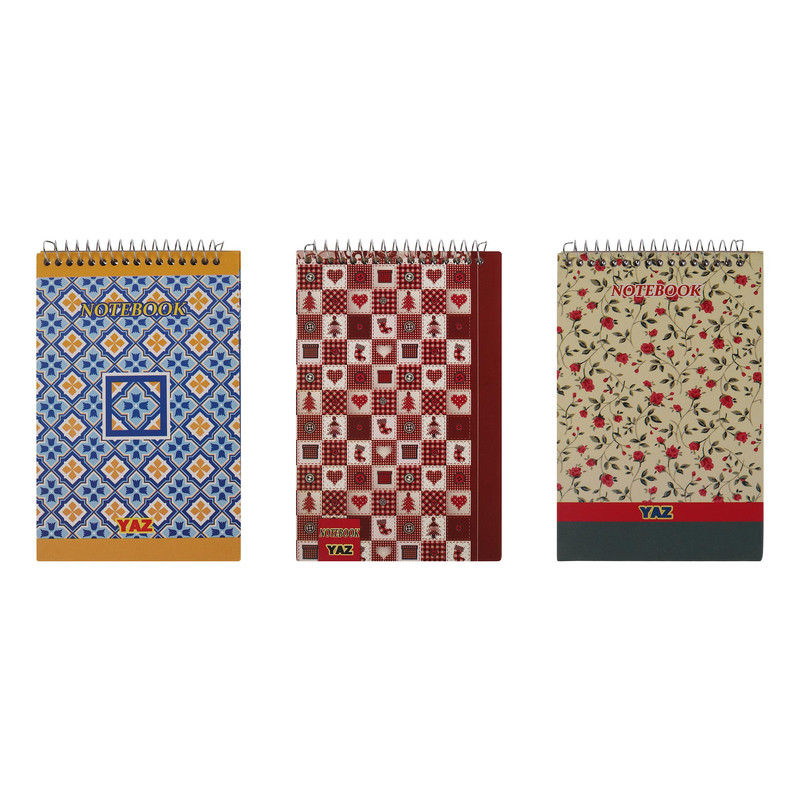 دفترچه یادداشت 50 برگ مدل 8410 بسته 3 عددی