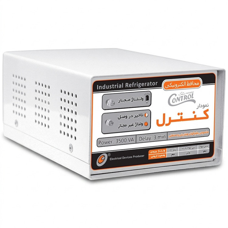 محافظ ولتاژ آنالوگ یخچال و فریزر نمودار کنترل مدل M203