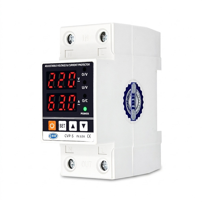محافظ ولتاژ 63 آمپر جی بی اچ مدل CVP-S63