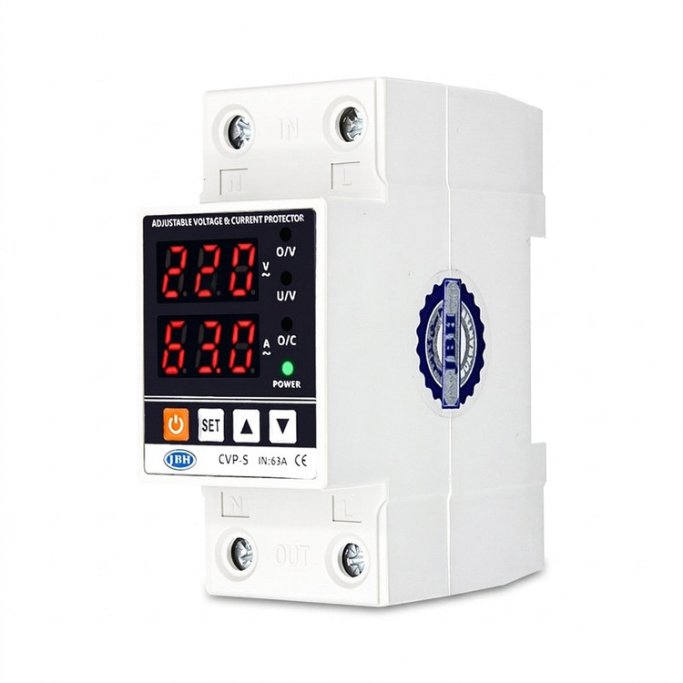 محافظ ولتاژ 63 آمپر جی بی اچ مدل CVP-S63