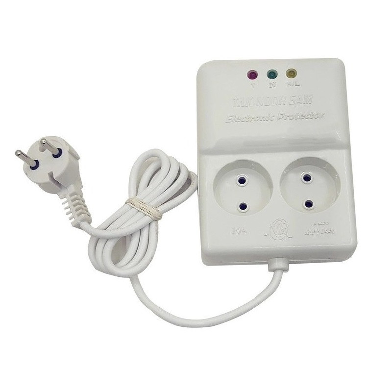 محافظ ولتاژ یخچال تک نور مدل P2-1.25