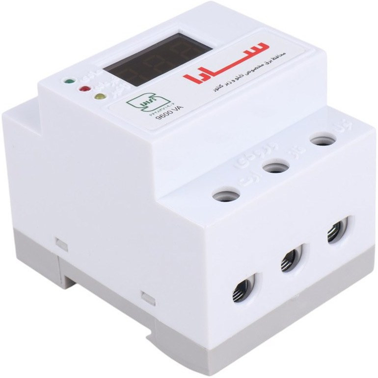 محافظ ولتاژ 40 آمپر سارا مدل زیر کنتور 9600VA