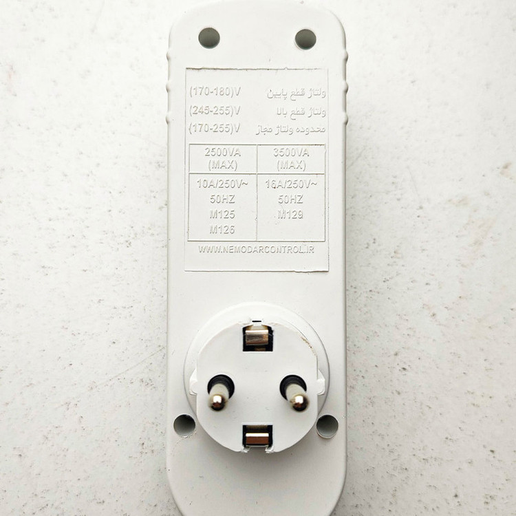 محافظ ولتاژ نمودار کنترل مدل دیجیتال سورنا 2+ M129