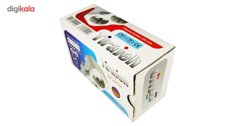 چندراهی برق ارت دار تیراژه مدل تاپ