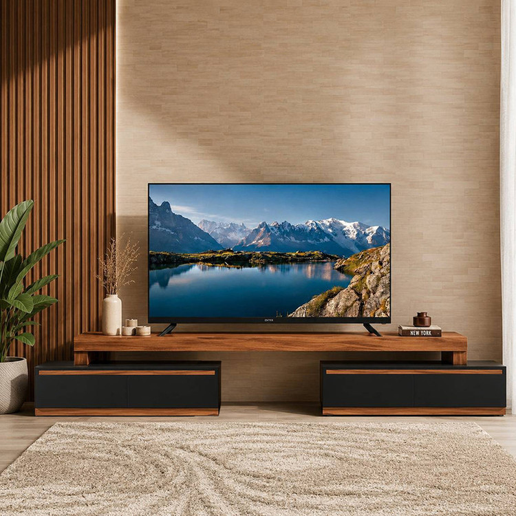 میز تلویزیون مدل چند تکه MDF کد 00110 مناسب برای تلویزیون تا 75 اینچ