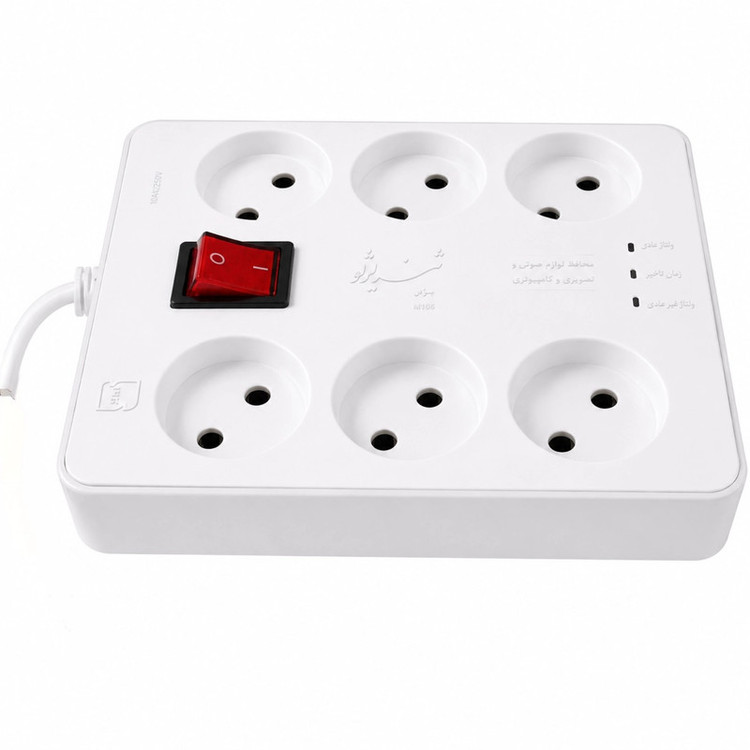 محافظ ولتاژ تیراژه مدل M106 مخصوص کامپیوتر و تلویزیون