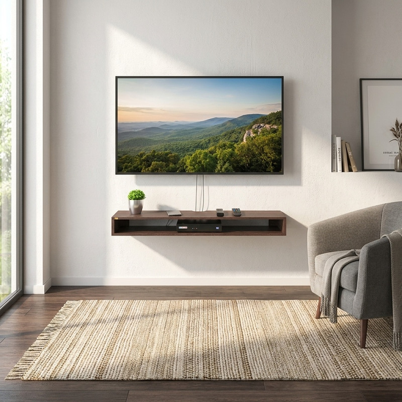 میز تلویزیون دیواری چوبیکو مدل TV Shelf40