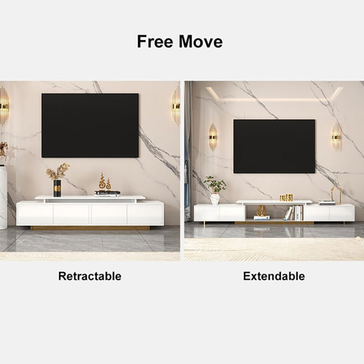 میز تلویزیون اسمردیس مدل TV103 مناسب برای تلویزیون تا 75 اینچ