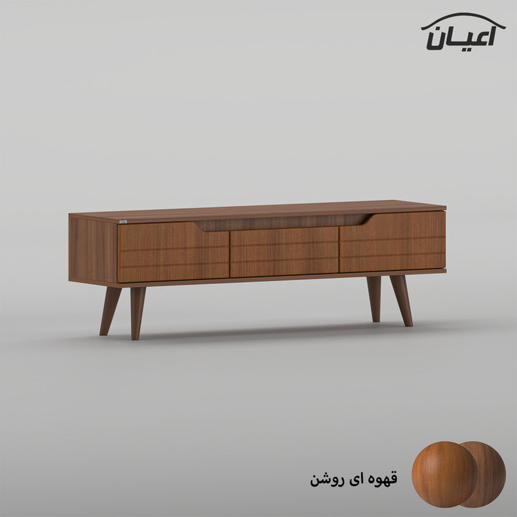 میز تلویزیون اعیان مدل FH1023 مناسب برای تلویزیون تا 55 اینچ