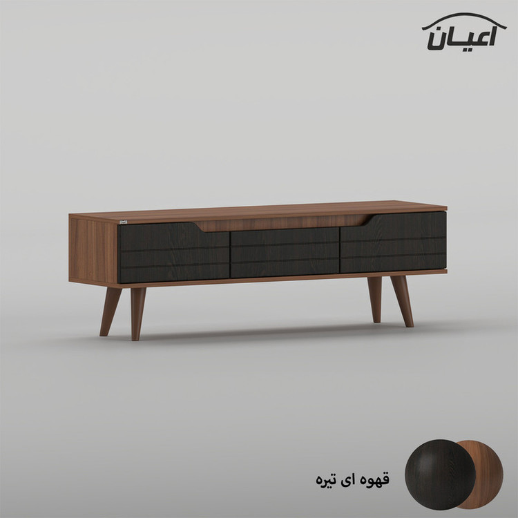 میز تلویزیون اعیان مدل FH1023 مناسب برای تلویزیون تا 55 اینچ
