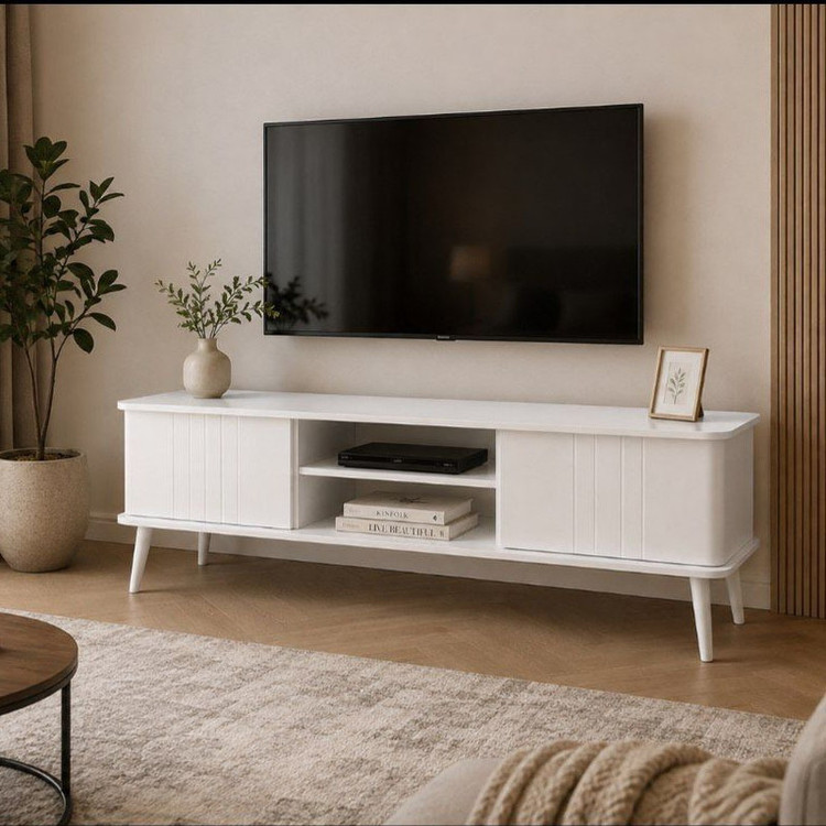 میز تلویزیون مدل MDF لیون مناسب برای تلویزیون تا 55 اینچ